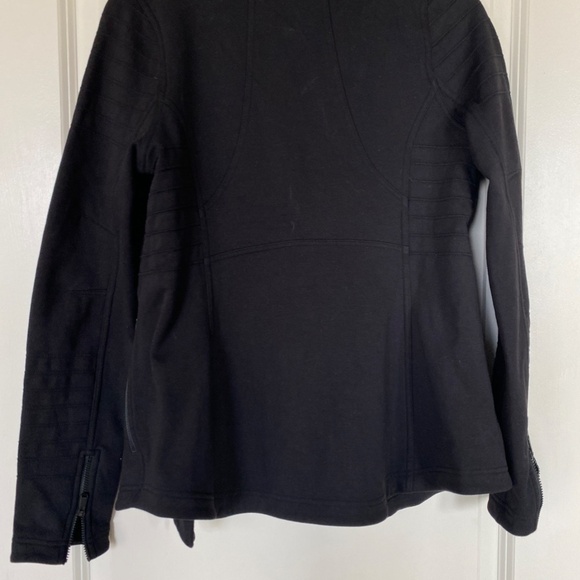 Athleta Black Zip-up Jacket Womens Size S/P - Picture 5 of 5